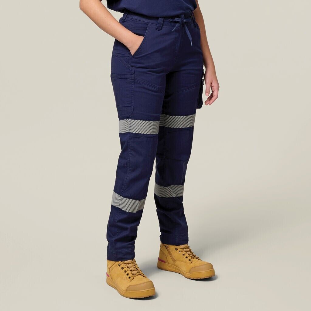 Hard Yakka Womens 3056 ToughMaxx Taped Regular Fit Comfortable Work Pants Y08121