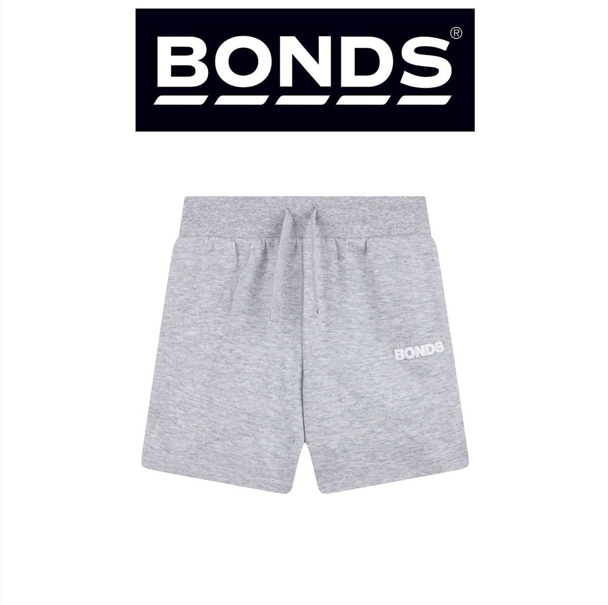 Bonds Kids Tech Sweats Short Lightweight Sporty Soft Rib Waistband KW93K