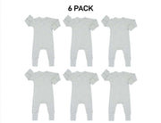 Bonds Baby Pointelle Cozysuit Branded Elastic Trim Aussie Cotton 6 Pack BXGGA