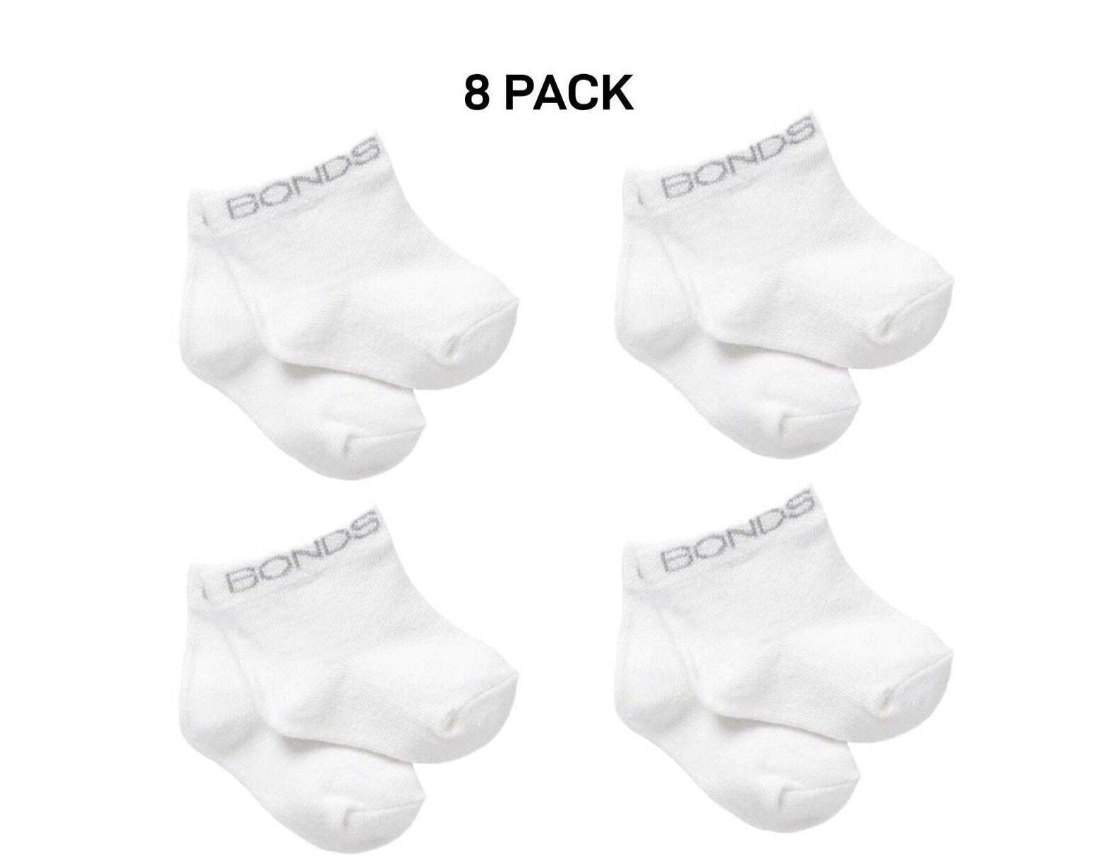 Bonds Baby Classics Bootee Comfortable Soft Natural Cotton 8 Pack RYY92N