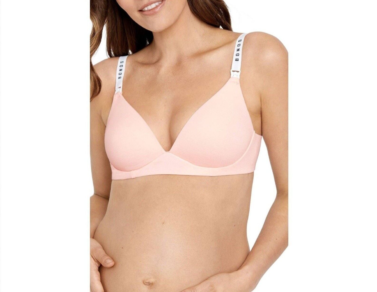 Bonds Womens Original Maternity Wirefree Contour Bra Comfy Coverage YXJ4Y