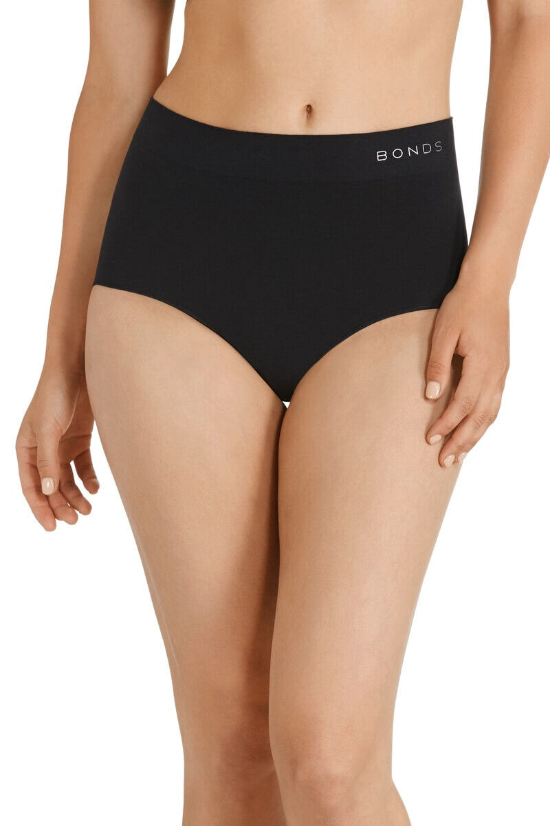 Bonds Womens Full Brief Seamless Comfortable Branded Waistband WWGAA