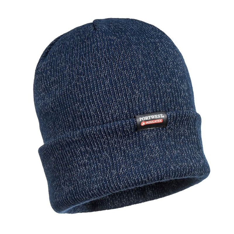 SALE Portwest Reflective Knit Cap Insulatex Lined Acrylic Warmth Beanie B026