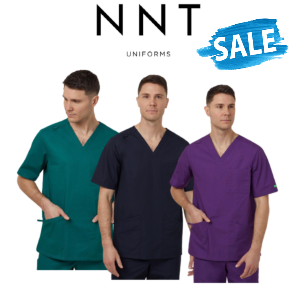 SALE NNT Uniform Unisex Chang Relaxed Fit Nurse Workwear Scrub Top ...