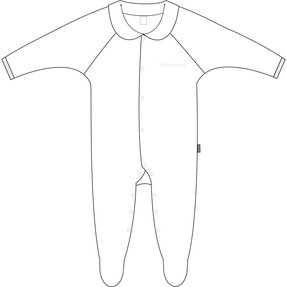 Bonds Baby Originals Poodlette Wondersuit Cosy Collar & Extra Warm BXEFA