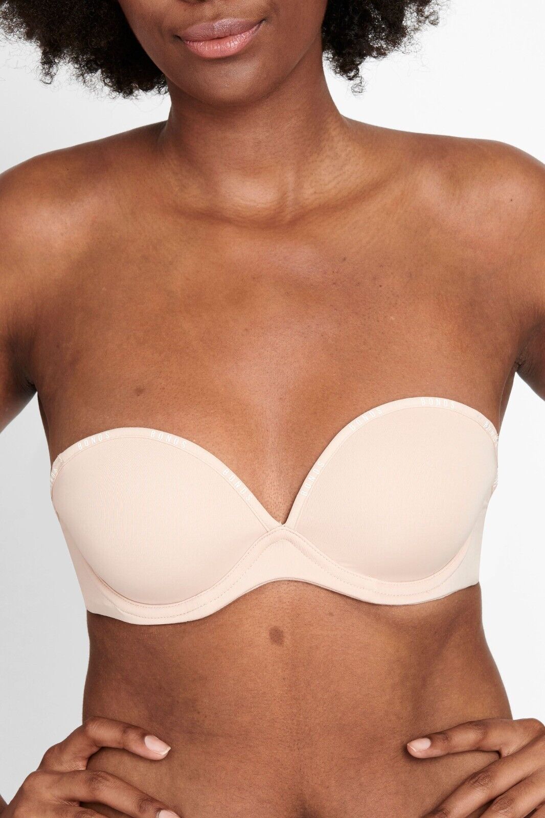 Bonds Womens Invisi Strapless Full Busted Bra Comfort Soft Silicon YXC3Y