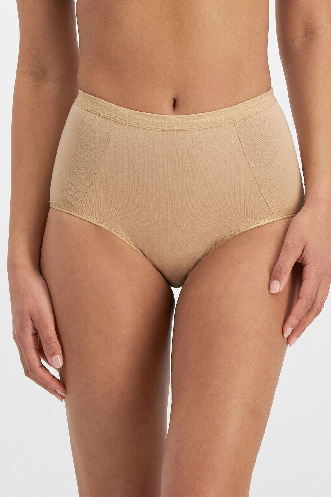 Bonds Womens Shapers Control Full Brief Power Mesh Stomach Panel 6 Pack W0M74Y