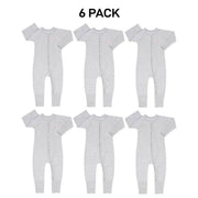 Bonds Baby Wondersuit Two-way Zip Soft Cosy & Stretchable Fabric 6 Pack BZDYM