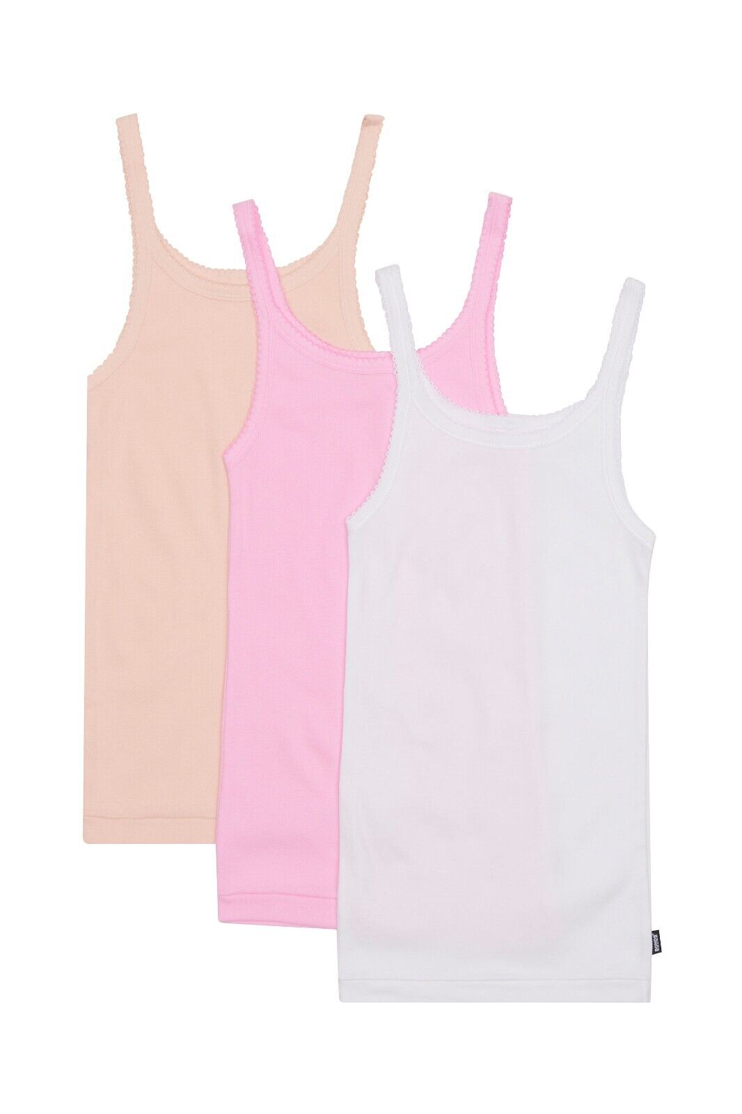 Bonds Girls Teena Singlet Super Stretchable Stay Comfortable 3 Pack UYG43A