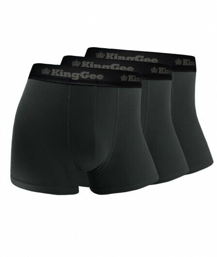 FATHER'S DAY SALE! KingGee Mens Bamboo  3 Pack Superior Jocks Work Trunk K19005