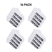 Bonds Kids Logo Cushioned Low Cut Socks Cotton Comfy Cushioning 16 Pack RXTV4W