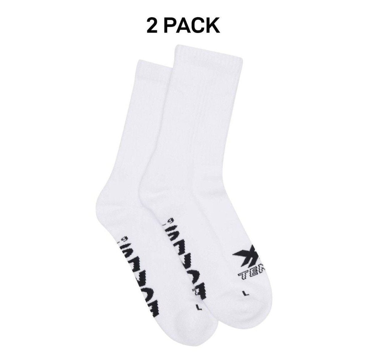 Bonds Mens X-Temp Crew Socks Comfy Cushioned Sole Arch Support 2 Pack SXX62N