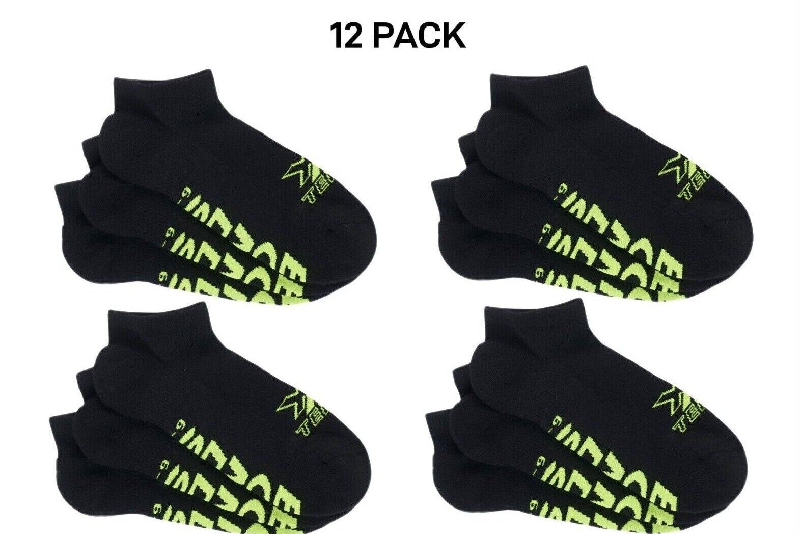 Bonds Mens X-Temp Low Cut Socks Dynamic Dual Action Cooling 12 Pack SXX83N