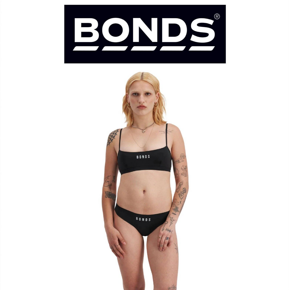 Bonds Womens Icons Micro Kini Comfy High Leg and Dipped Waist Undies WRER