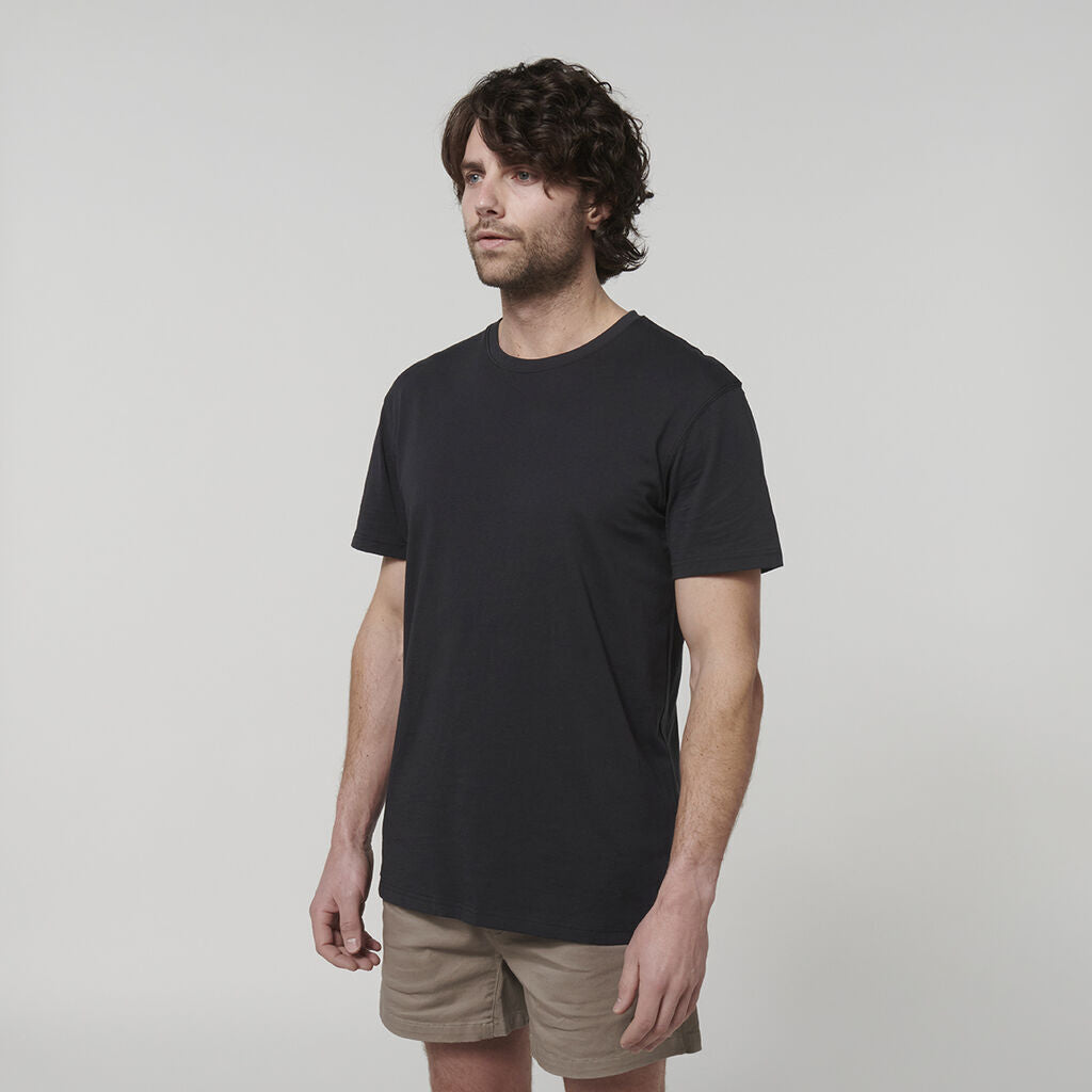 Hard Yakka Mens Cotton Breathable Crew Neck Short Sleeve Core Tee Y19251-Collins Clothing Co