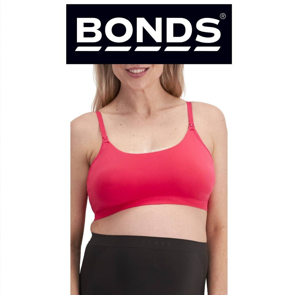 Bonds Womens Bases Maternity Bralette Wirefree & Flexible Comfy Bra YWUG