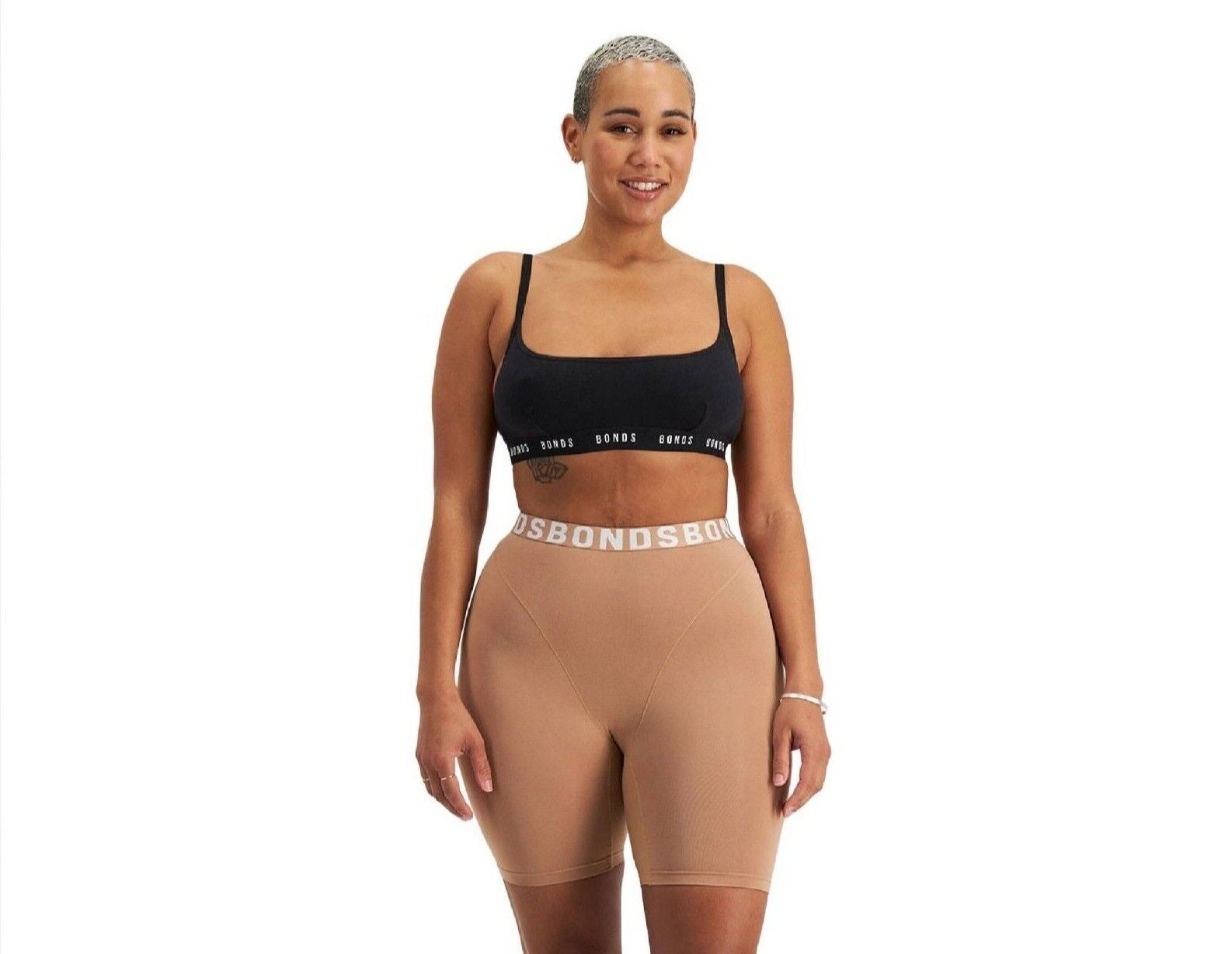 Bonds Womens Chafe Off Short Ultimate Thigh Saver Chafe Off Panel WR4P