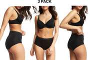Bonds Womens Invisitails Full Brief Soft and Stretchy Waistband 3 Pack WZGGY