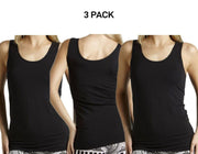 Bonds Womens Stretchy Chesty Tank Top Breathable Cotton Jersey 3 Pack WYEXY