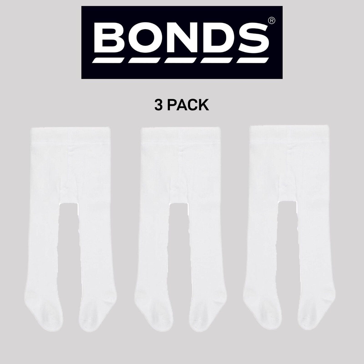 Bonds Baby Party Tights Frilly Lace Detailing No Dig Waistband 3 Pack RYUU1N