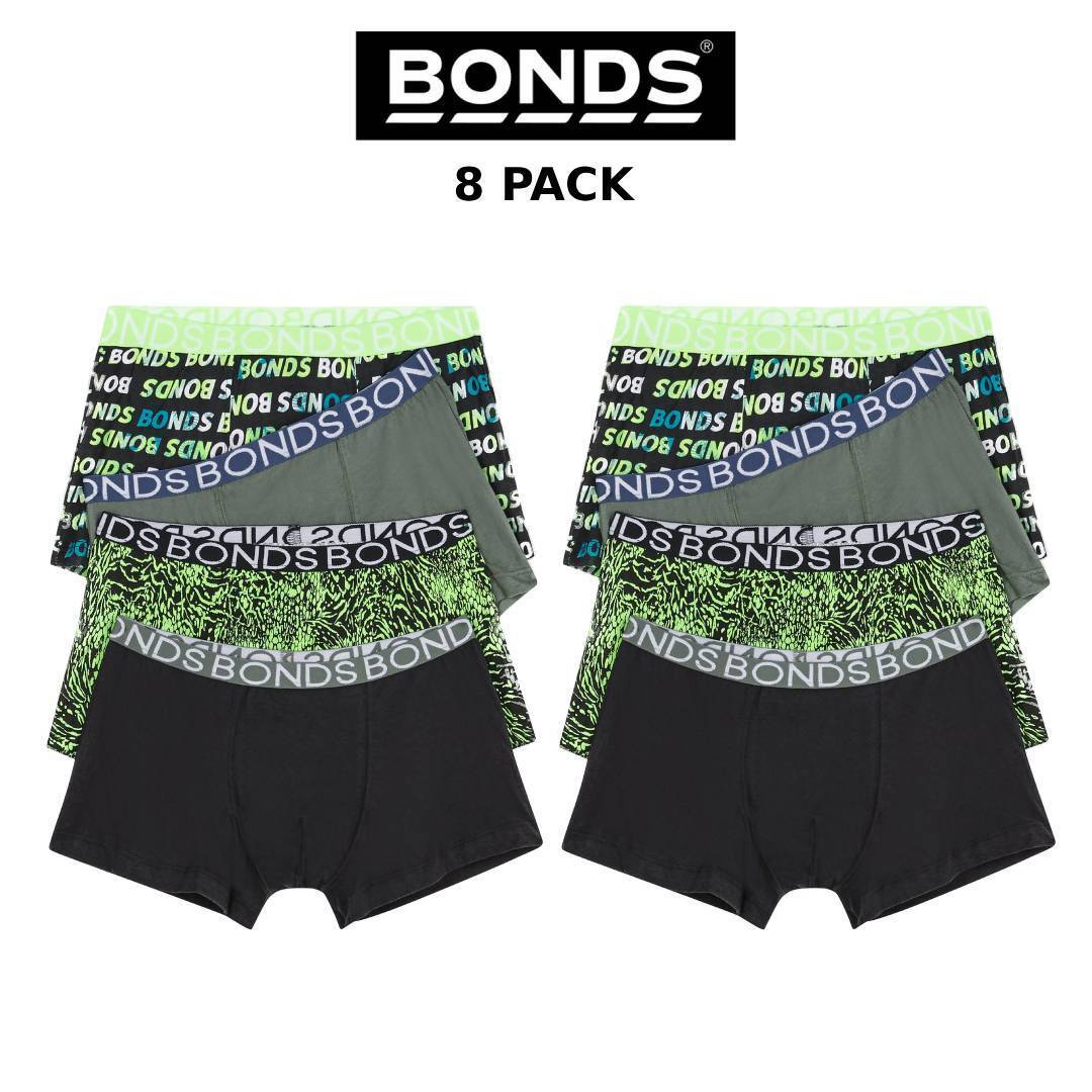 Bonds Boys Trunk Supportive Pouch with Comfy Coverage 8 Pack UWCF4A IT7