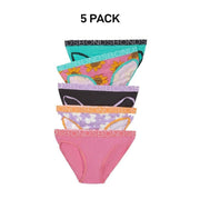 Bonds Girls Bikini Soft and Stretchy Perfect Everyday Coverage 5 Pack UWNV5A