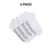 Bonds Kids Logo Light No Show Lightweight Extra Comfort Socks 4 Pack RXUU4W