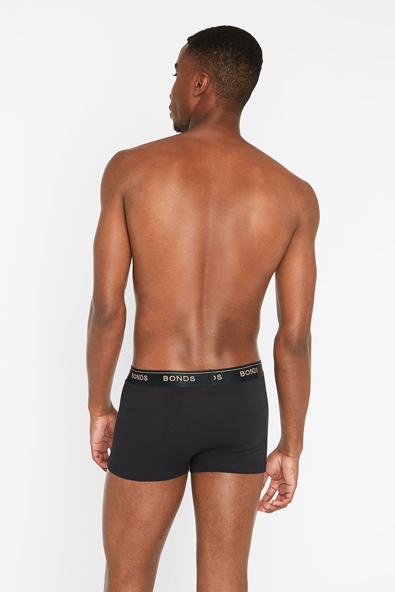 Bonds Mens Guyfront Trunk Seamless Side Comfortable Functional Fly 6 Pack MZVJSI