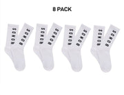 Bonds Womens Originals Crew Socks Cushioned Foot Soft Cotton 8 Pack LYEQ2N