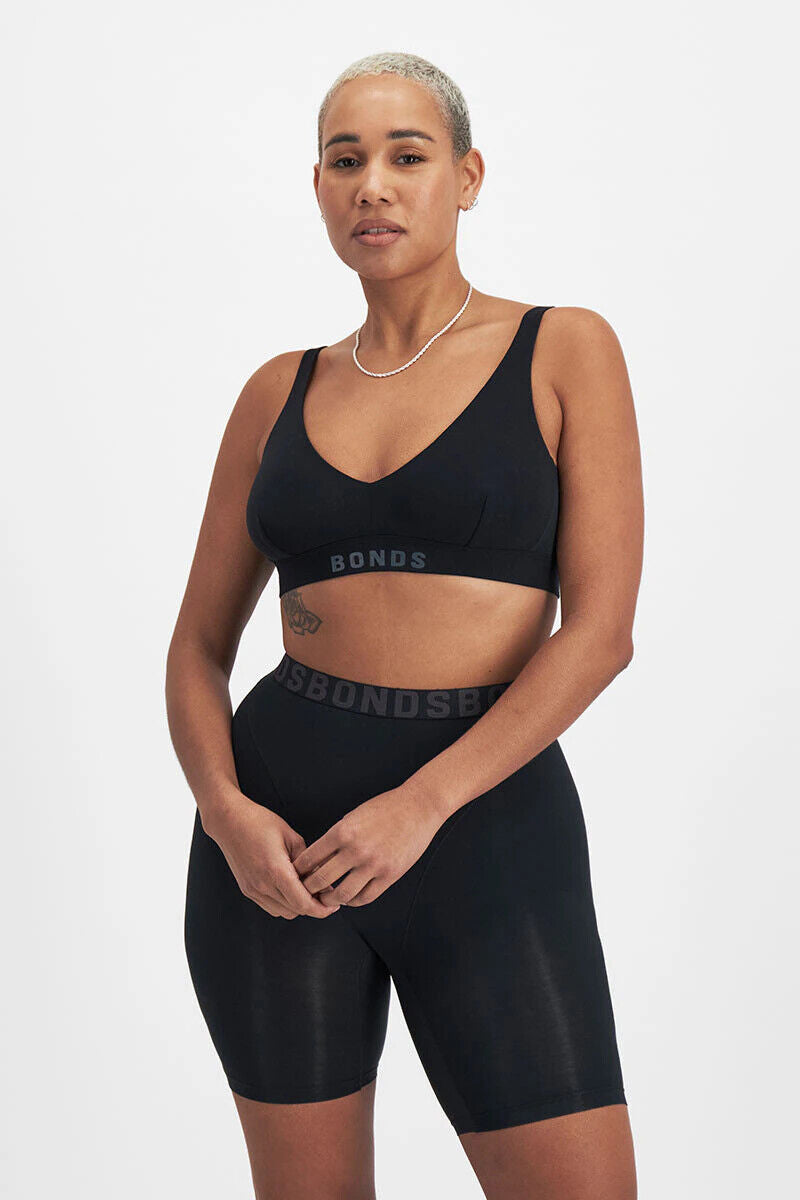 Bonds Womens Chafe Off Crop Ultimate Comfort Soft and Cooling Finish 3 Pack WR3X