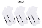 Bonds Mens X-Temp Quarter Crew Socks Dynamic Dual Action Cooling 6 Pack SXX72N