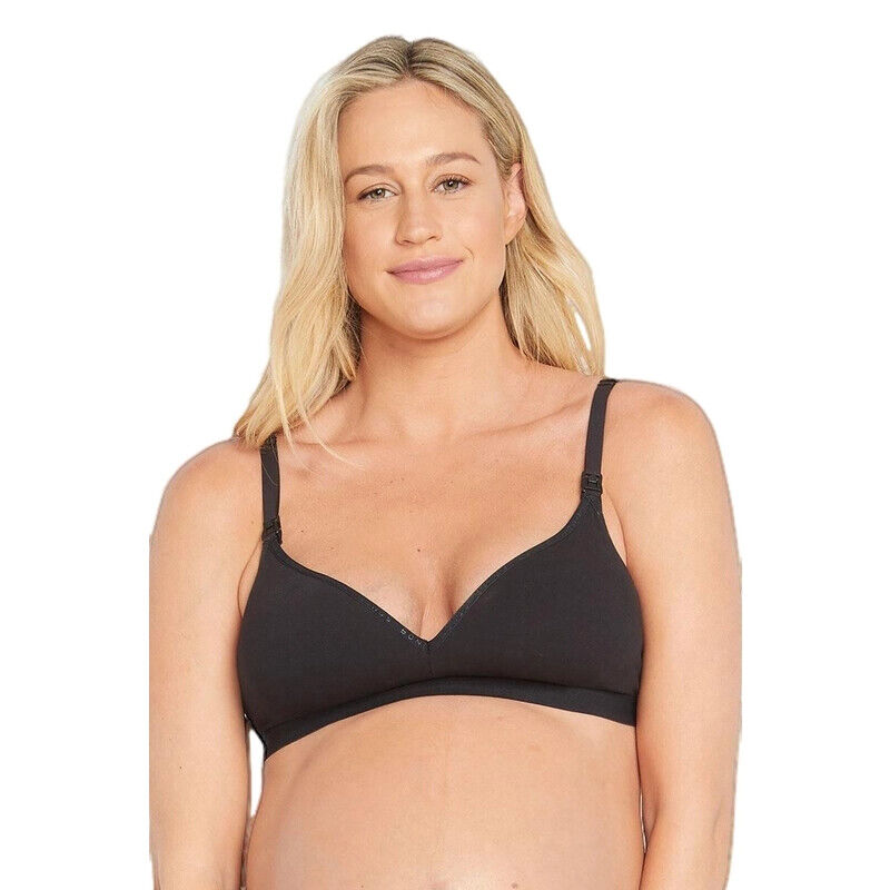 Bonds Womens Bumps Contour Maternity Wirefree Bra Comfy Flattering 3 Pack YYCCW