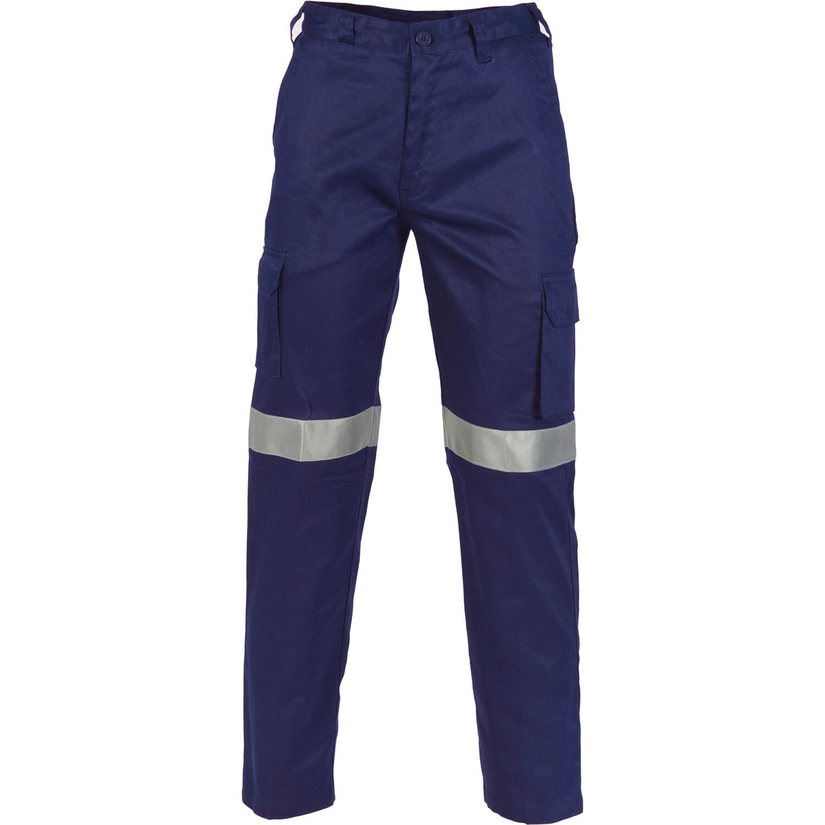 DNC Workwear Mens 4 Packs Lightweight Cotton Cargo Pants 3M R/Tape 3326