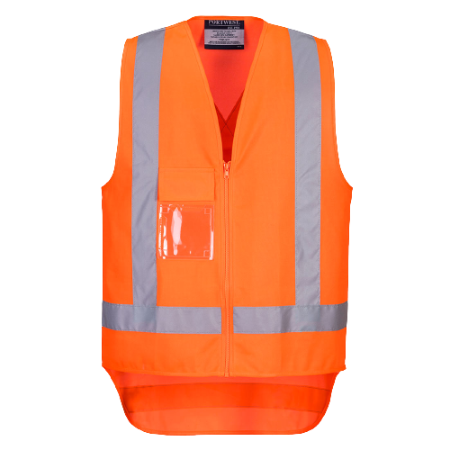 Portwest TTMC Vest Lighweight Hi Vis Reflective Tape Work Safety TM310