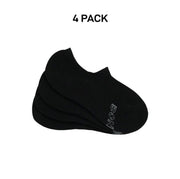 Bonds Mens Logo Light Sneaker Socks Cotton Breathable Mesh Panels 4 Pack SXKP4N