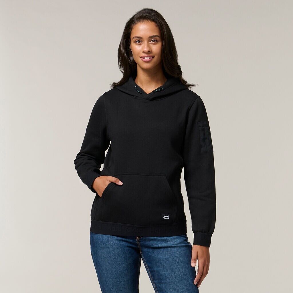 HARD YAKKA Legends Heritage Women Gladiator Hoodie Cotton Fleece Comfy Y08814-Collins Clothing Co
