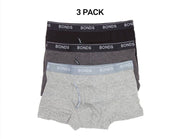 Bonds Mens Guyfront Trunk Super Soft Waistband With Logo 3 Pack MZ963A