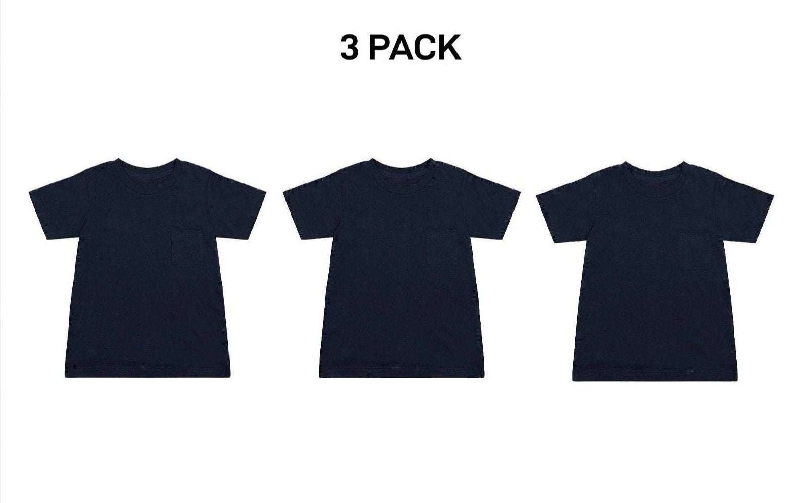 Bonds Kids Next Gen Crew Tee Cotton Shirt Perfect Comfort and Style 3 Pack KVRHK