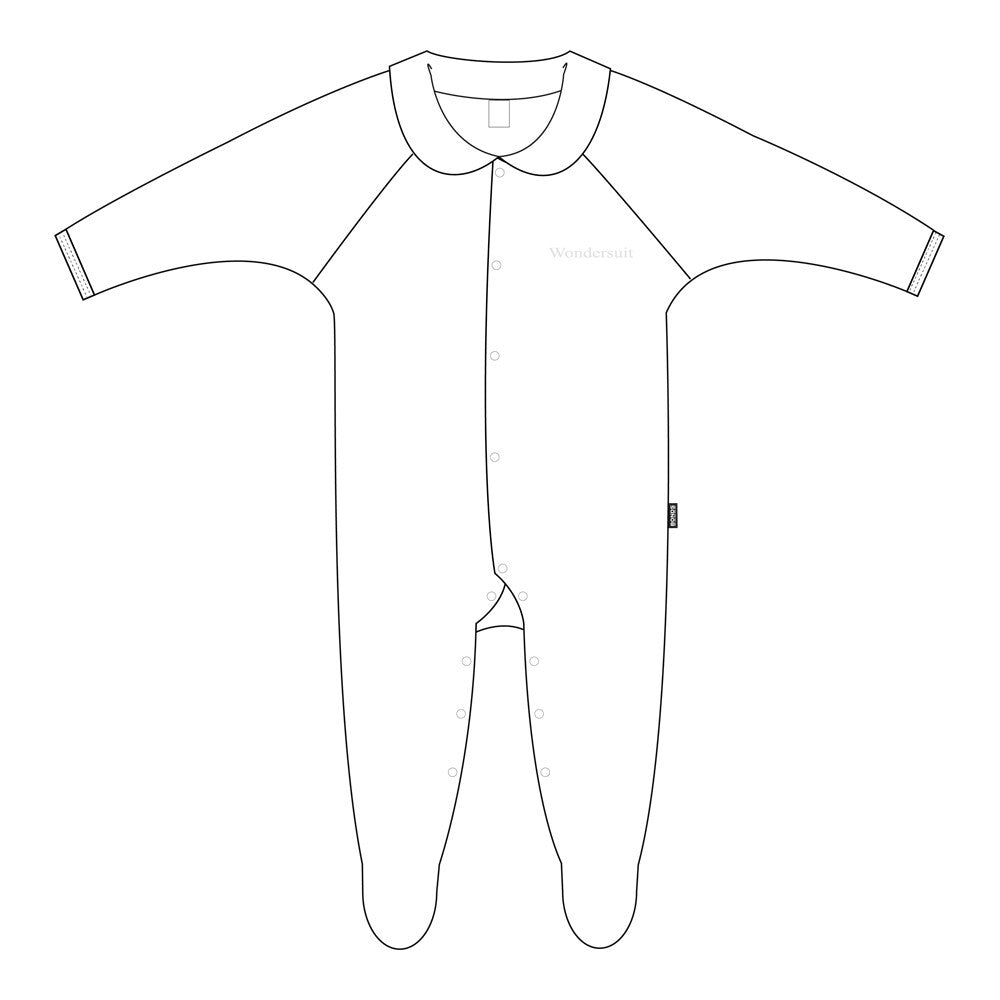 Bonds Baby Originals Poodlette Wondersuit Cosy Collar & Extra Warm 6 Pack BXEFA