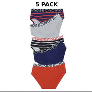Bonds Boys Brief Soft Stretchable Comfortable Contoured Fit 5 Pack UWNU5A X79