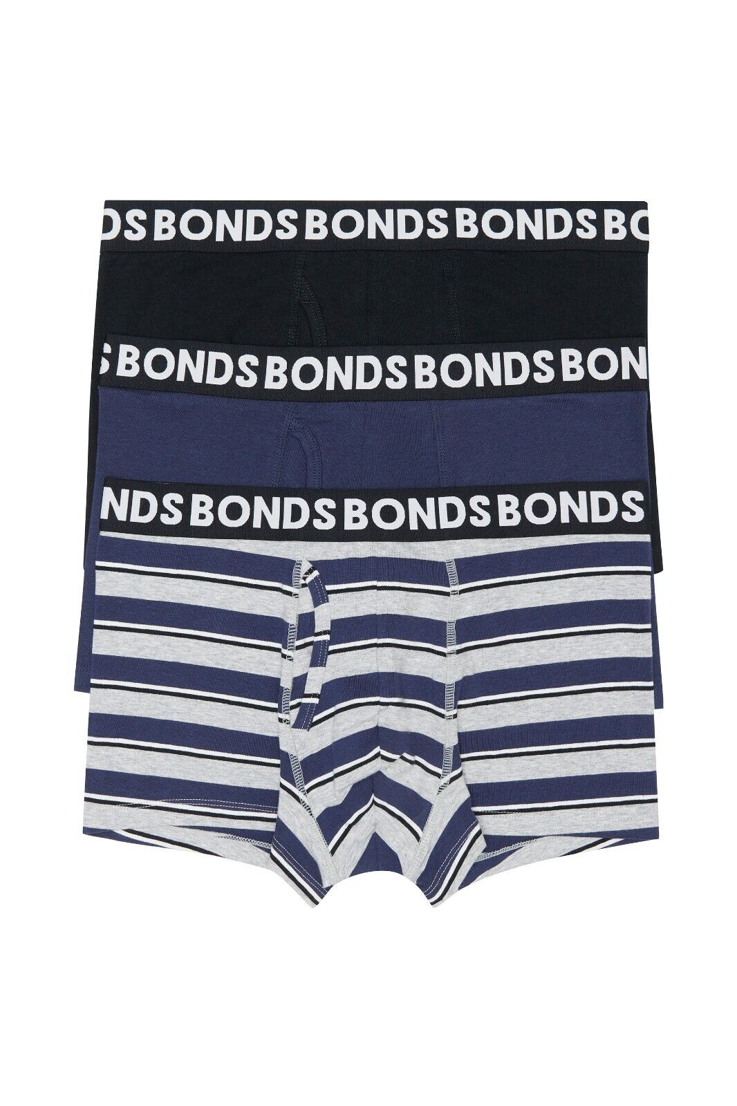 Bonds Mens Everyday Trunks Convenience Comfort & Value Underwear 12 Pack MWQ33A