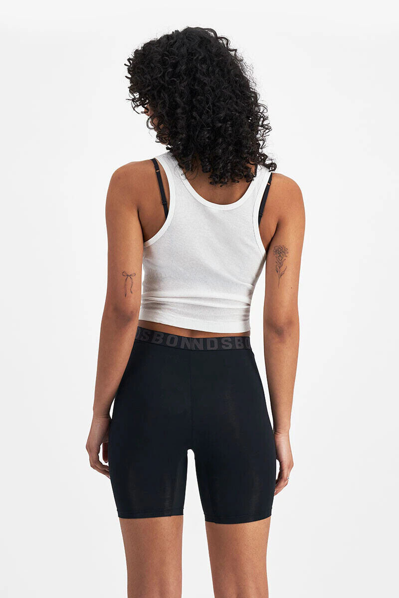 Bonds Womens Chafe Off Short Ultimate Thigh Saver Chafe Off Panel 6 Pack WR4P