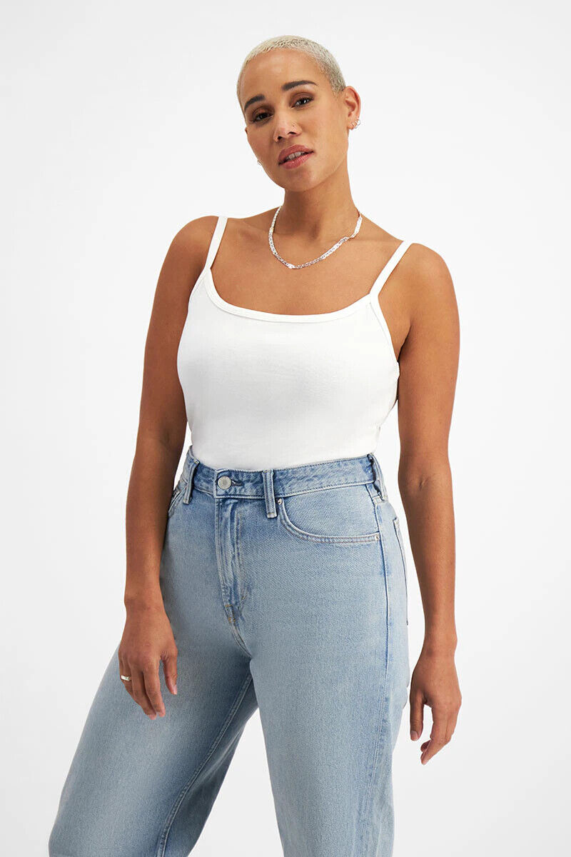 Bonds Womens Originals Cami Long Lasting Comfort Soft and Supportive Fit CR9BI