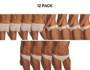 Bonds Womens Hipster Bikini Soft Cotton Low Rise Stretchy Waist 12 Pack WUFNA