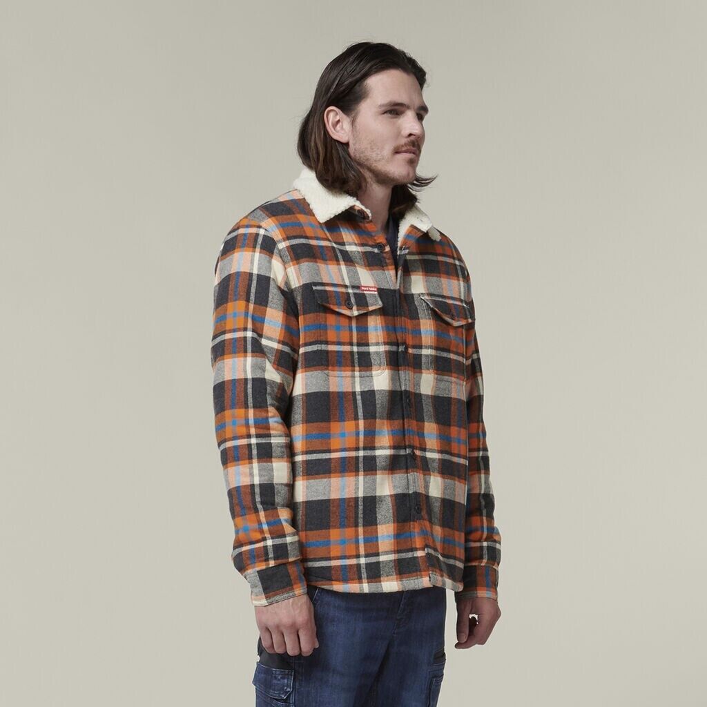 WINTER SALE! Hard Yakka Mens Heritage Trucker Sherpa Warm Work Jacket Y06823