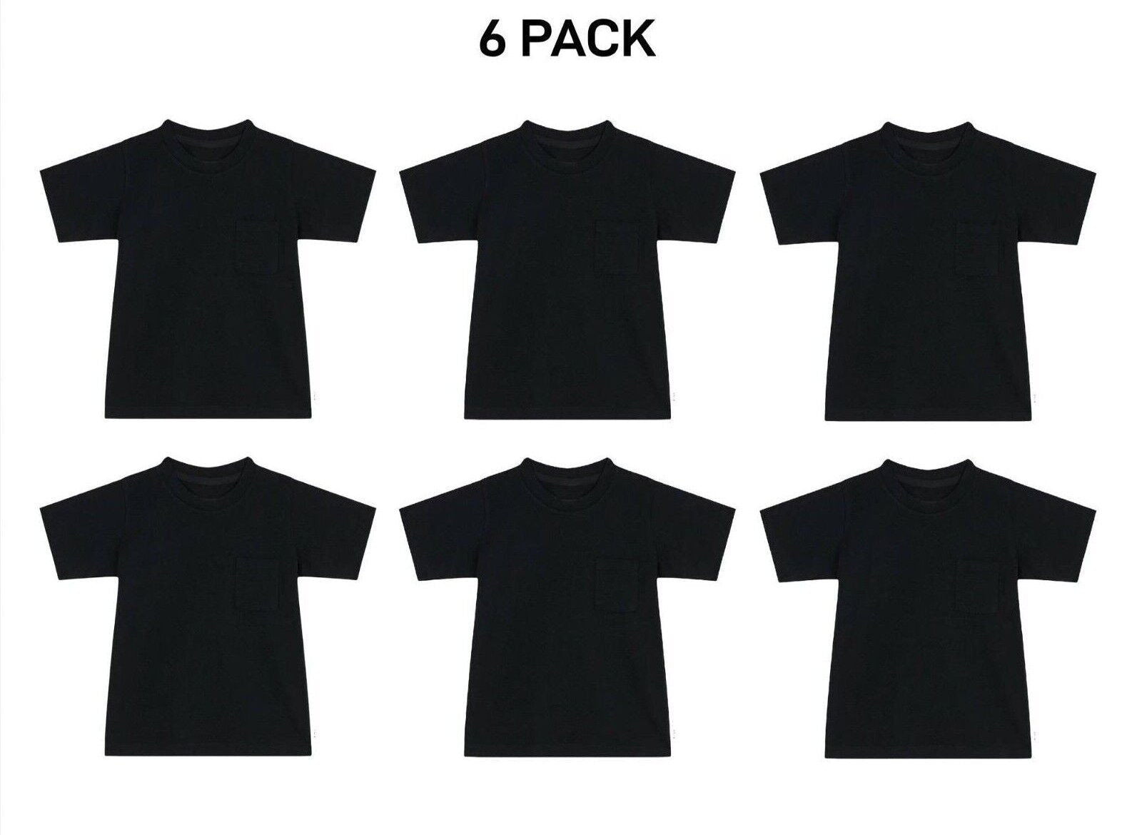 Bonds Kids Next Gen Crew Tee Cotton Shirt Perfect Comfort and Style 6 Pack KVRHK