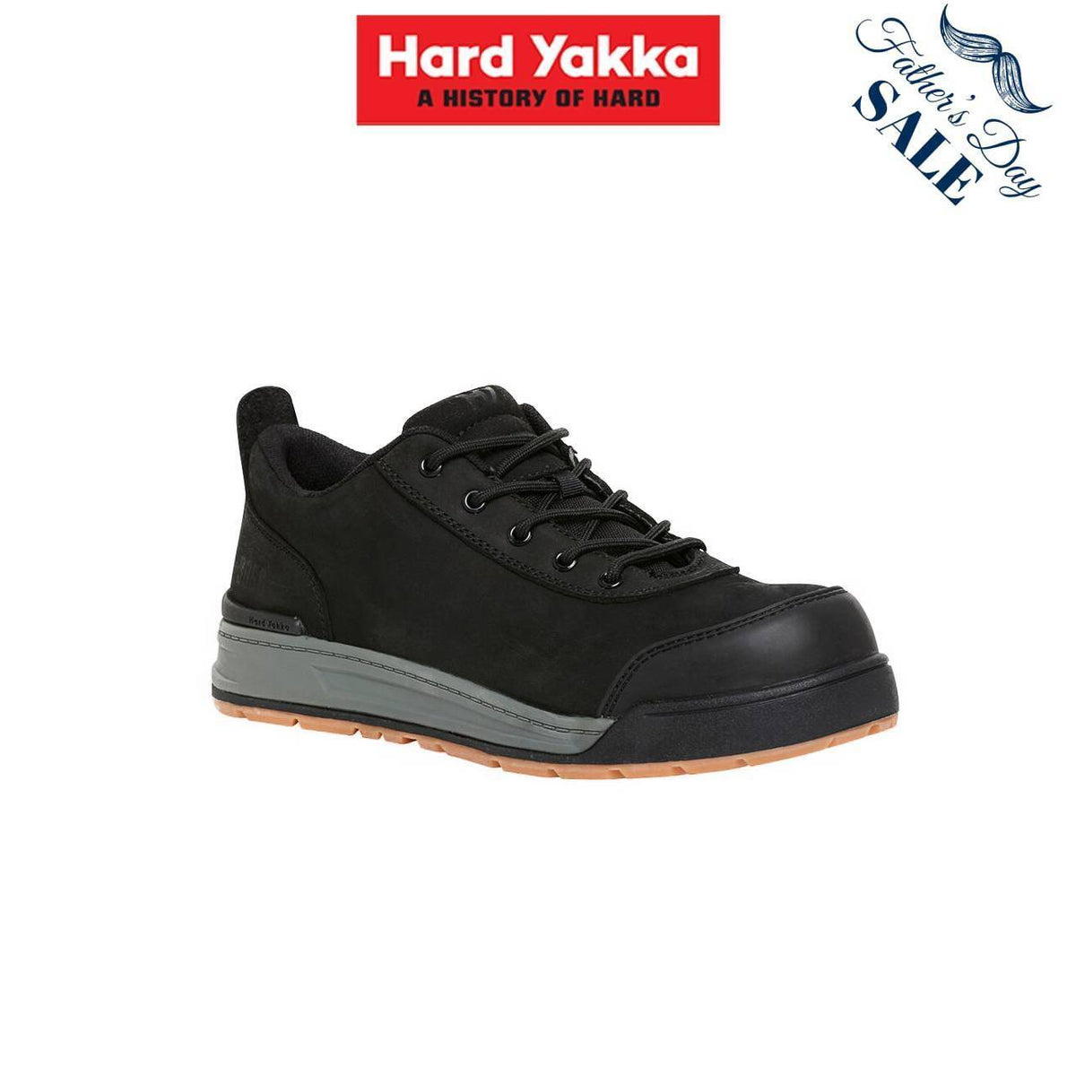 FATHERS DAY SALE Hard Yakka Mens 3056 Lo Durable Eva Midsole Safety Shoes Y60114