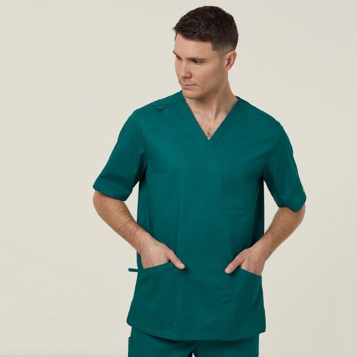 SALE NNT Uniform Unisex Chang Relaxed Fit Nurse Workwear Scrub Top CATRFS
