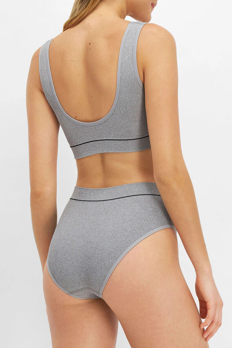 Bonds Womens Retro Rib Seamless Hi Hi Bikini High Waist & Super High Leg WU8FT