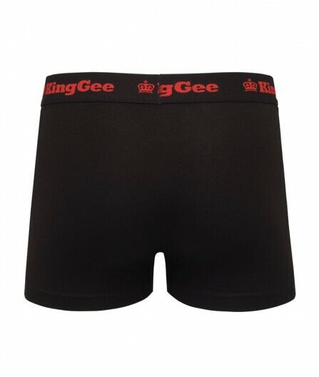 FATHER'S DAY SALE! KingGee Mens Cotton Elastic Trunk 3 Pack Underwear K09023